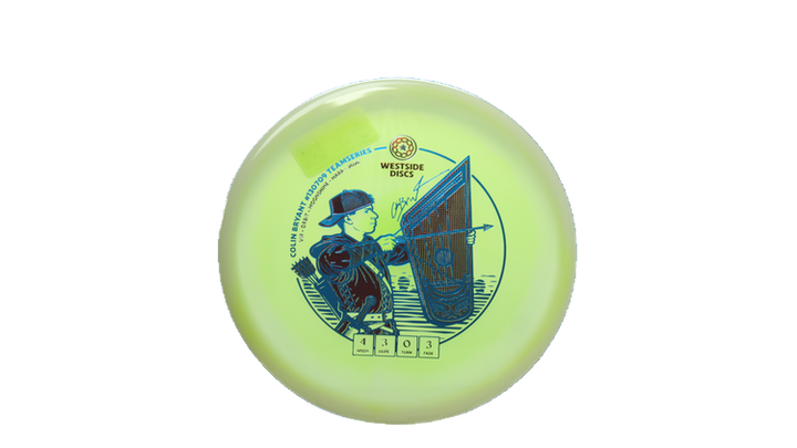 Westside Discs 2026 Colin Bryant Team Series VIP Moonshine Orbit Harp Midrange Front View