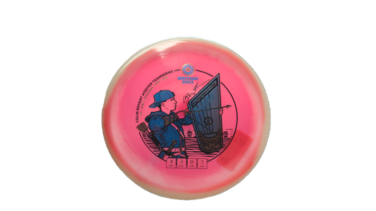 Westside Discs 2026 Colin Bryant Team Series VIP Moonshine Orbit Harp Midrange Front View