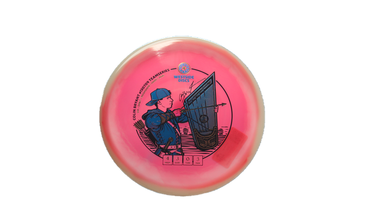 Westside Discs 2026 Colin Bryant Team Series VIP Moonshine Orbit Harp Midrange Front View