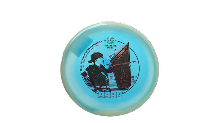 Westside Discs 2026 Colin Bryant Team Series VIP Moonshine Orbit Harp Midrange Front View