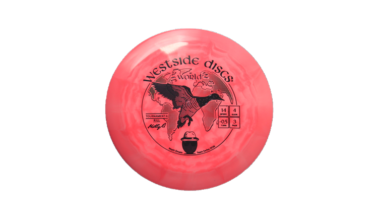 Westside Discs 2026 Matt Orum Team Series Tournament-X Rill World Distance Driver Front View