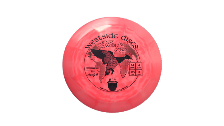 Westside Discs 2026 Matt Orum Team Series Tournament-X Rill World Distance Driver Front View