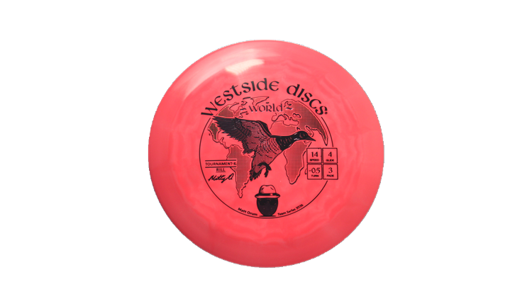 Westside Discs 2026 Matt Orum Team Series Tournament-X Rill World Distance Driver Front View