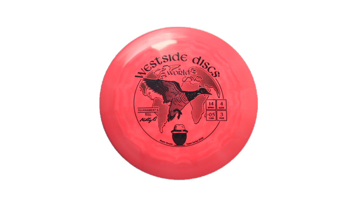 Westside Discs 2026 Matt Orum Team Series Tournament-X Rill World Distance Driver Front View