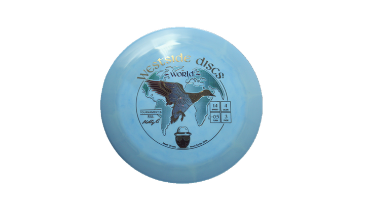 Westside Discs 2026 Matt Orum Team Series Tournament-X Rill World Distance Driver Front View