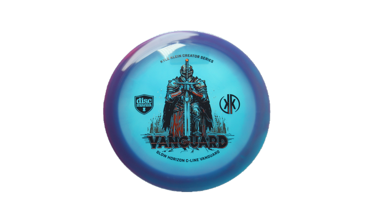 Discmania 2026 Kyle Klein Creator Series Glow Horizon C-Line Vanguard Fairway Driver Front View