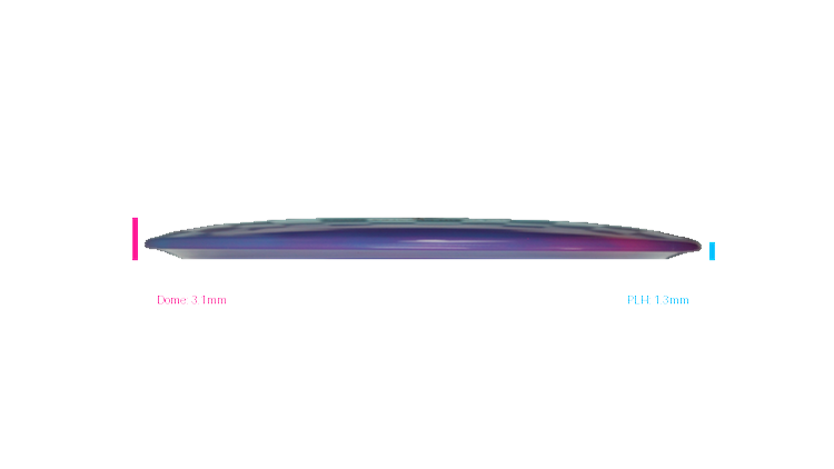 Discmania 2026 Kyle Klein Creator Series Glow Horizon C-Line Vanguard Fairway Driver Profile View