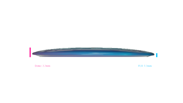 Discmania 2026 Kyle Klein Creator Series Glow Horizon C-Line Vanguard Fairway Driver Profile View