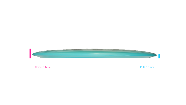 Discmania 2026 Kyle Klein Creator Series Glow Horizon C-Line Vanguard Fairway Driver Profile View