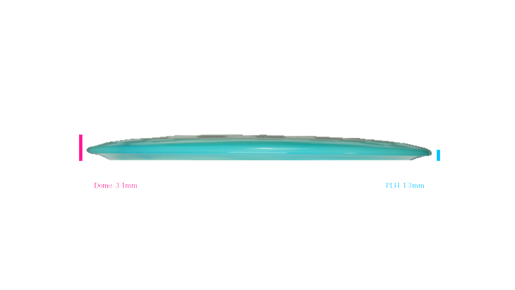 Discmania 2026 Kyle Klein Creator Series Glow Horizon C-Line Vanguard Fairway Driver Profile View