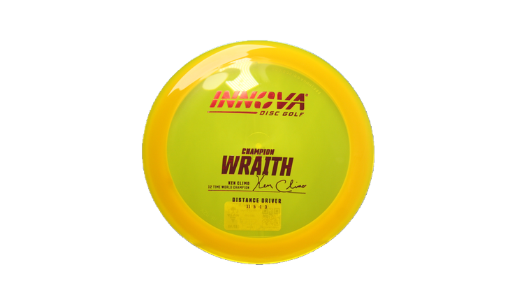 Innova Champion Wraith Distance Driver Front View