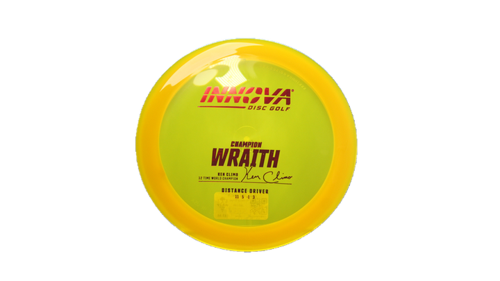 Innova Champion Wraith Distance Driver Front View