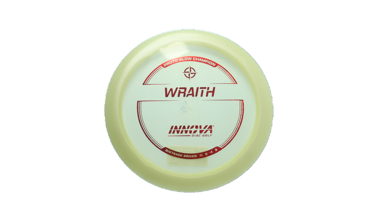 Innova Proto Glow Champion Wraith Distance Driver Front View