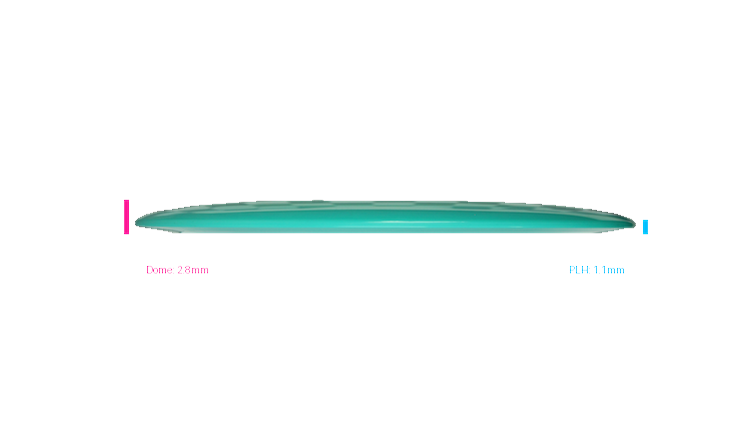 Innova 2026 Eveliina Salonen Tour Series Swirled Star Destroyer Distance Driver Profile View
