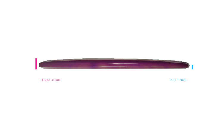 Innova 2026 Emily Weatherman Tour Series Proto Glow Halo Champion Fox Midrange Profile View