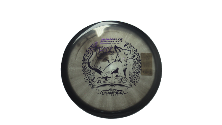 Innova 2026 Emily Weatherman Tour Series Proto Glow Halo Champion Fox Midrange Front View