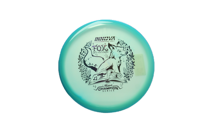 Innova 2026 Emily Weatherman Tour Series Proto Glow Halo Champion Fox Midrange Front View