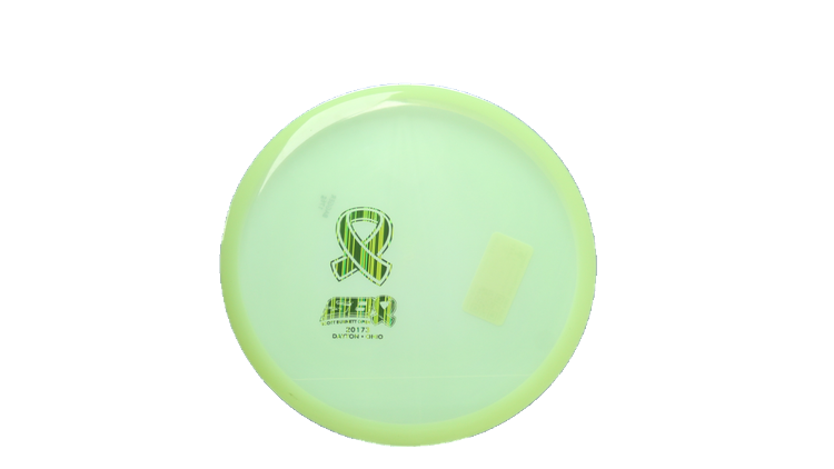 Pie Pan Discs 2026 SBO Test Plastic Bagger Putter Front View