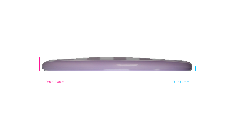 Pie Pan Discs 2026 SBO Test Plastic Bagger Putter Profile View
