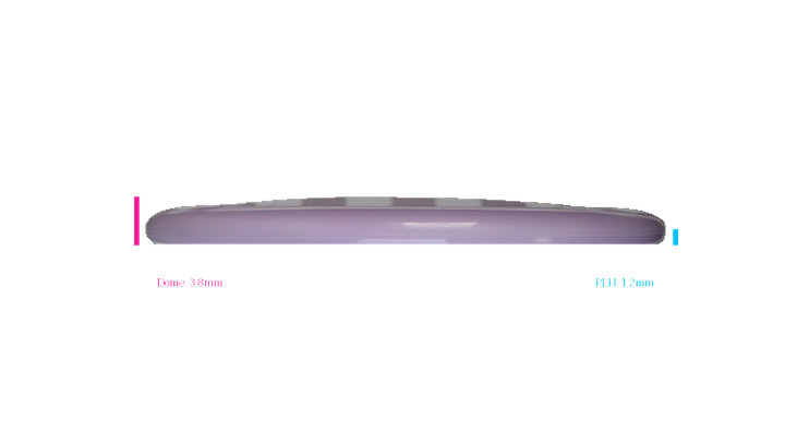 Pie Pan Discs 2026 SBO Test Plastic Bagger Putter Profile View