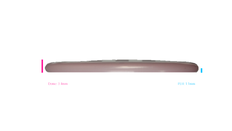 Pie Pan Discs 2026 SBO Sugar Glow Bagger Putter Profile View