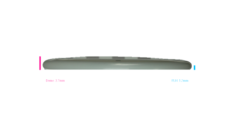 Pie Pan Discs 2026 SBO Sugar Glow Bagger Putter Profile View