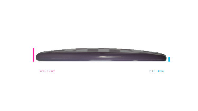 Pie Pan Discs 2026 SBO Sugar Glow Bagger Putter Profile View