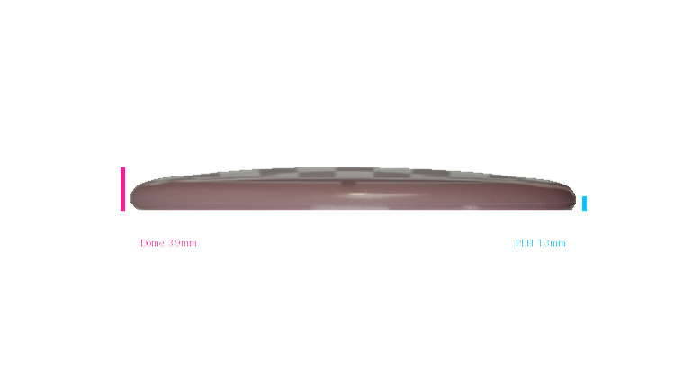 Pie Pan Discs 2026 SBO Sugar Glow Bagger Putter Profile View