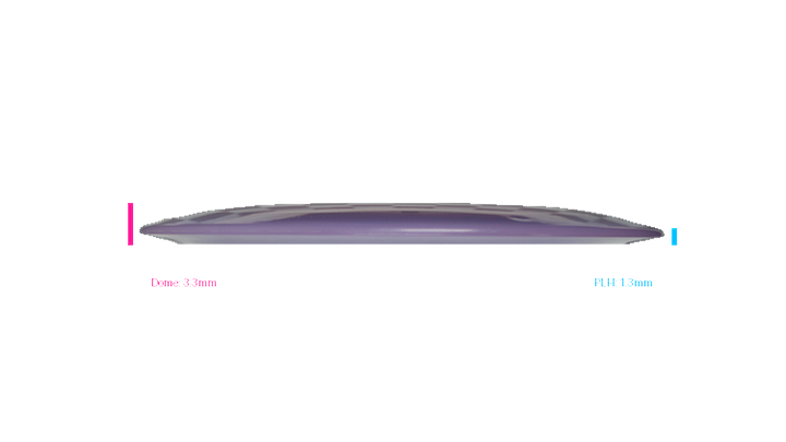 Pie Pan Discs 2026 SBO Cherry Hype Distance Driver Profile View