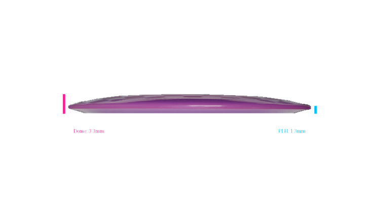 Pie Pan Discs 2026 SBO Cherry Hype Distance Driver Profile View