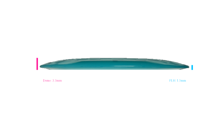 Pie Pan Discs 2026 SBO Sugar Glow Hype Distance Driver Profile View