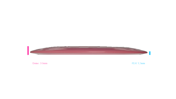 Pie Pan Discs 2026 SBO Sugar Glow Hype Distance Driver Profile View