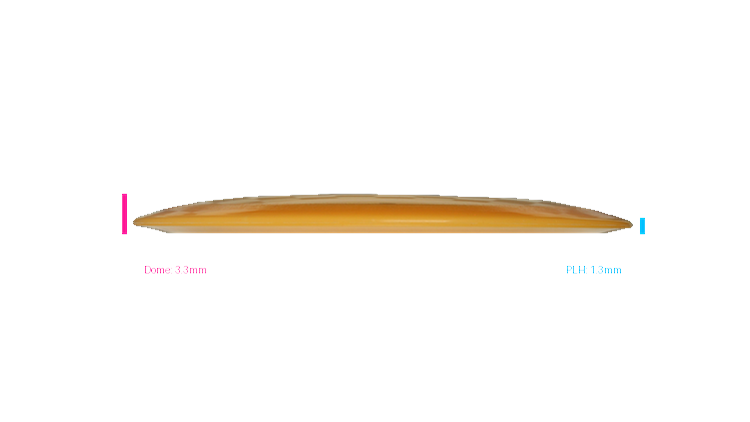 Pie Pan Discs 2026 SBO Sugar Glow Hype Distance Driver Profile View