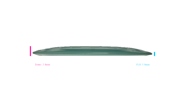 Pie Pan Discs 2026 SBO Sugar Glow Hype Distance Driver Profile View