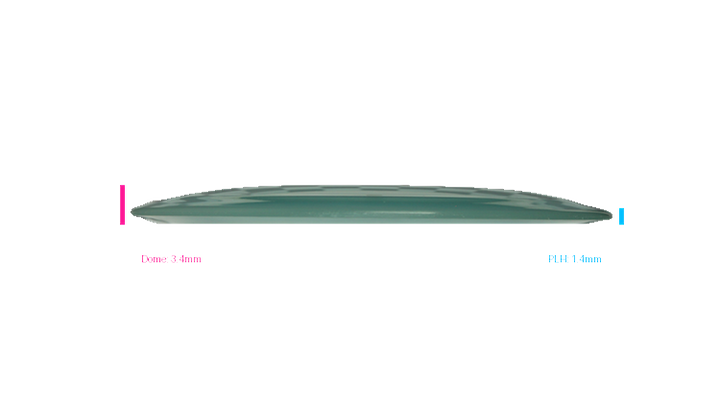 Pie Pan Discs 2026 SBO Sugar Glow Hype Distance Driver Profile View