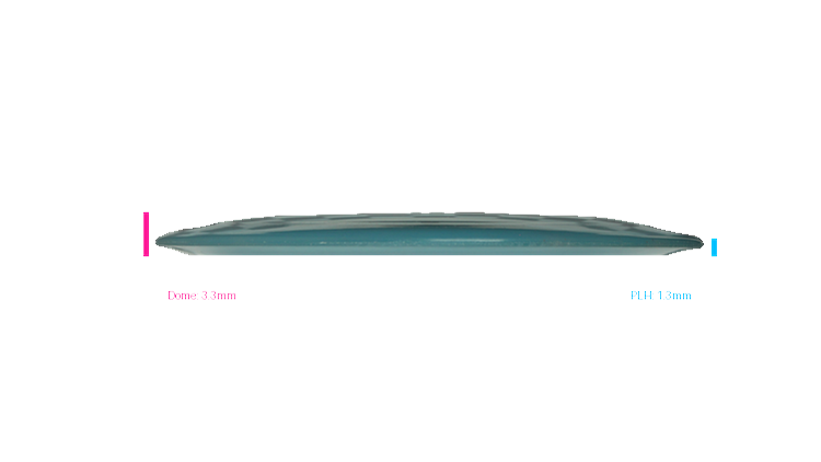 Pie Pan Discs 2026 SBO Sugar Glow Hype Distance Driver Profile View