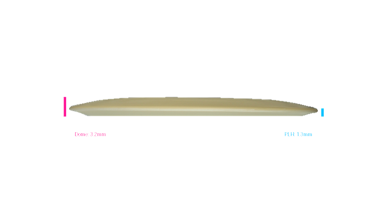 Pie Pan Discs 2026 SBO Butter Line Glow Hype Distance Driver Profile View