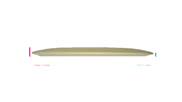 Pie Pan Discs 2026 SBO Butter Line Glow Hype Distance Driver Profile View