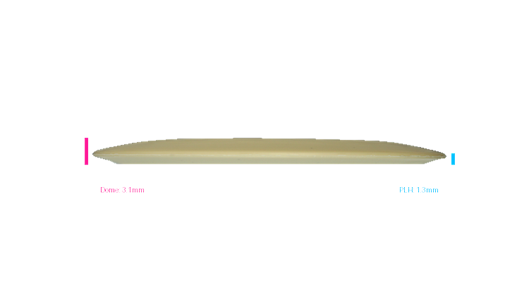 Pie Pan Discs 2026 SBO Butter Line Glow Hype Distance Driver Profile View