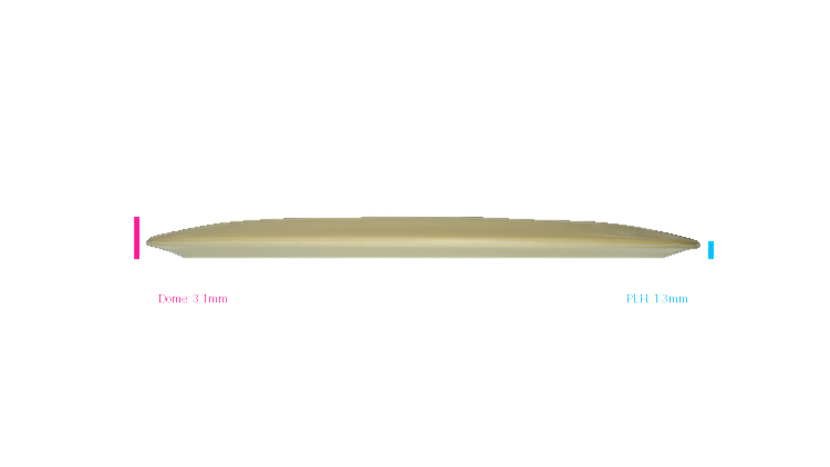 Pie Pan Discs 2026 SBO Butter Line Glow Hype Distance Driver Profile View