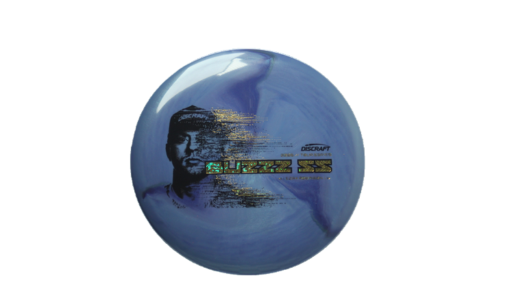 Discraft 2026 Ezra Robinson Tour Series Titanium Buzzz SS Midrange Front View