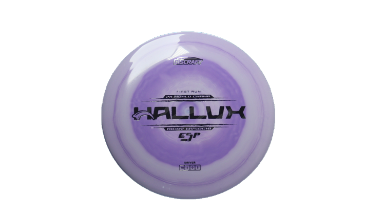 Discraft First Run Ricky Wysocki ESP Hallux Distance Driver Front View