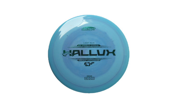 Discraft First Run Ricky Wysocki ESP Hallux Distance Driver Front View