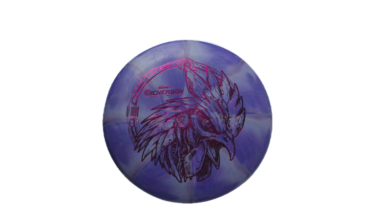 Discraft 2026 Chris Dickerson Tour Series CT Swirl Roost Putter Front View