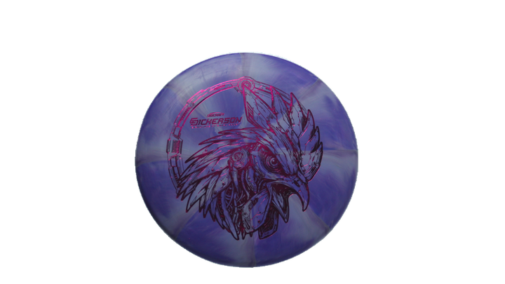 Discraft 2026 Chris Dickerson Tour Series CT Swirl Roost Putter Front View