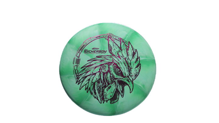 Discraft 2026 Chris Dickerson Tour Series CT Swirl Roost Putter Front View
