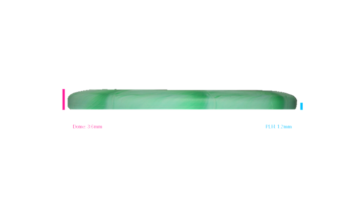Discraft 2026 Chris Dickerson Tour Series CT Swirl Roost Putter Profile View