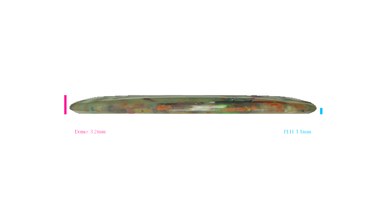 Discraft 2026 Worlds Jawbreaker Z FLX Glide Midrange Profile View