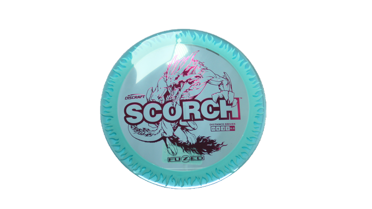 Discraft Fuzed Z Scorch Distance Driver Front View