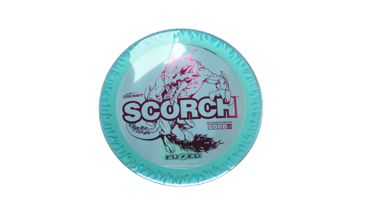 Discraft Fuzed Z Scorch Distance Driver Front View